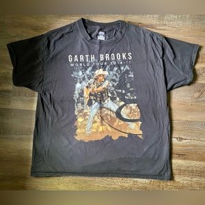 GARTH BROOKS CONCERT T SHIRT Cities So Far 2014 2015 Tour Country Adult X-Large